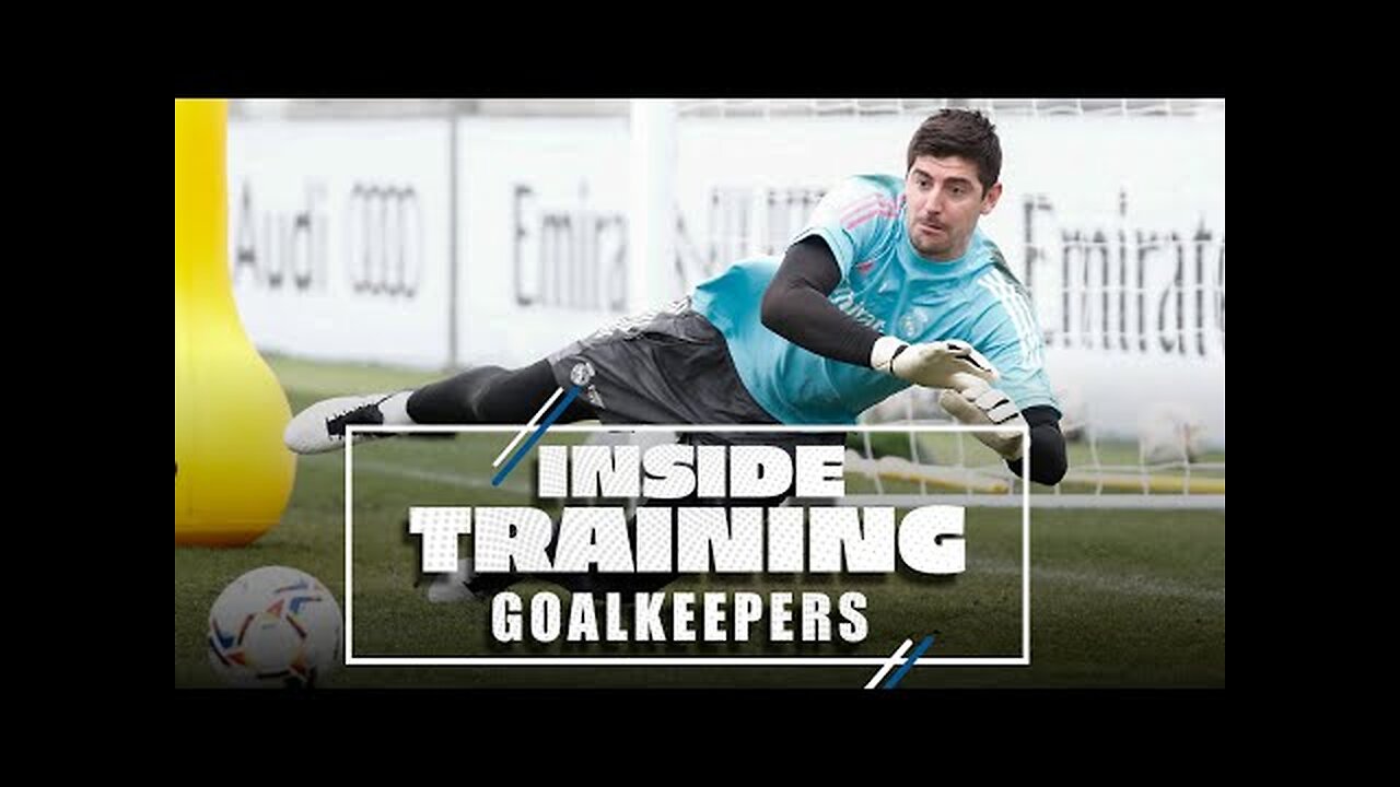 Train like a Real Madrid goalkeeper! | Courtois, Lunin & Altube