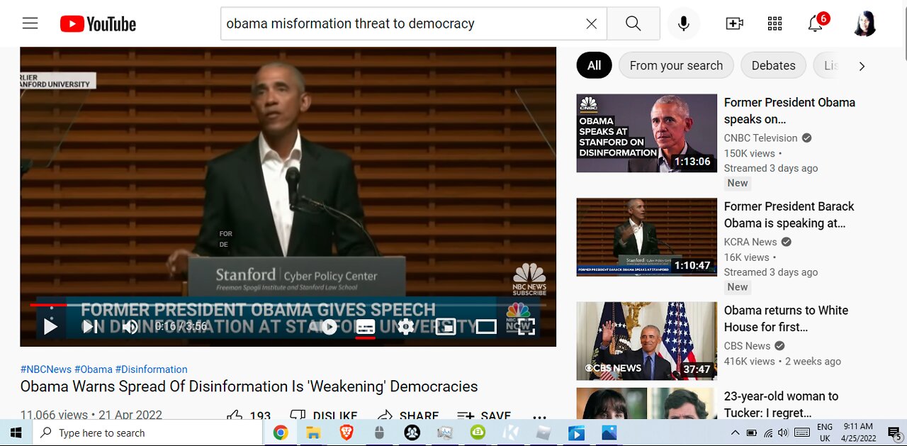 Misinformation/Disinformation, a threat to Democracy? PART 1