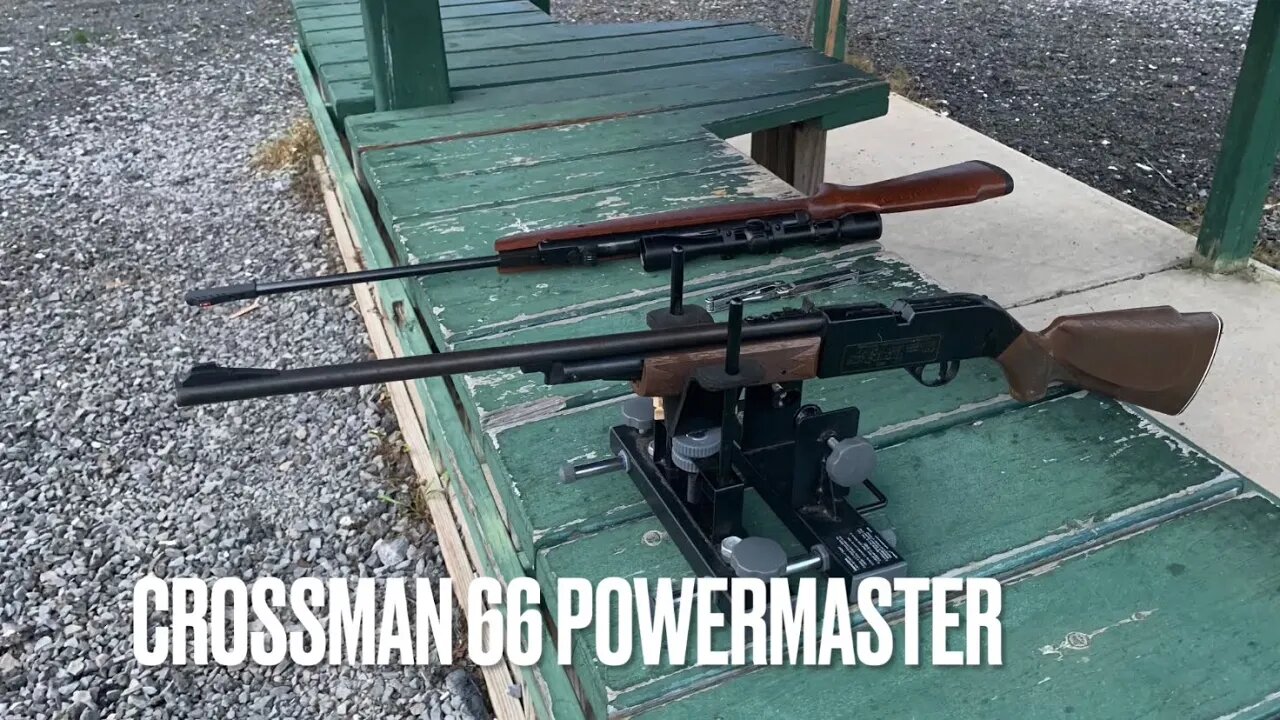 #BBGUNCHALLENGE Crossman powermaster 66 .177 pellet/bb rifle