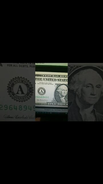 This dollar bill has an ERROR! #shorts #coins