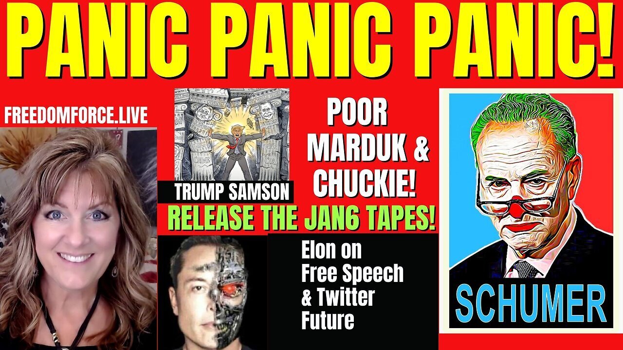 Murdoch & Schumer Panic To Stop Jan 6 Tapes, Elon Free Speech, Samson Trump 3/10/23...