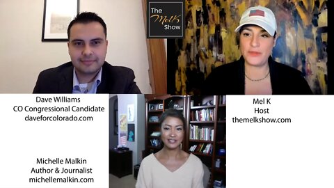 Mel K With Journalist Michelle Malkin & CO Candidate Dave Williams Fighting Tyranny 4-14-22