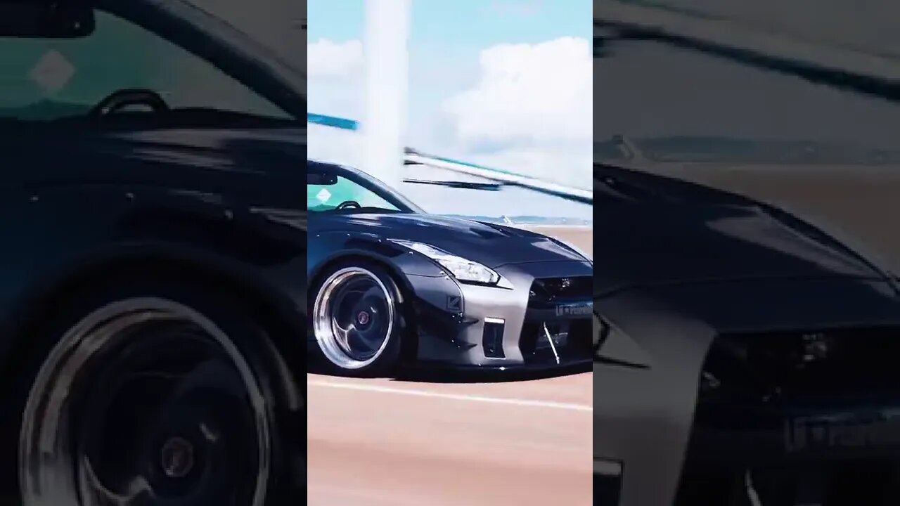 Flaming R35 Liberty Walk V.2 On The Road|:Woyshnis Media #r35 #r35gtr #gtr #r35 #lbwk #4k