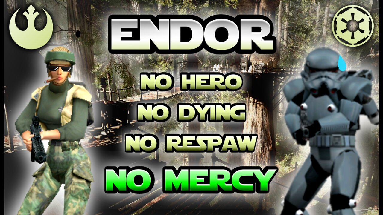 Gameplay Star Wars Battlefront II (Classic) - Endor