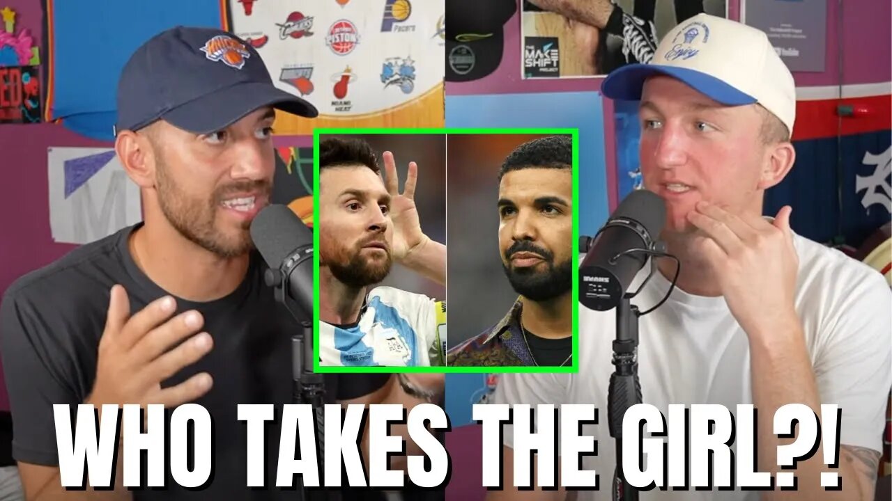 DRAKE OR MESSI, WHO GETS THE GIRL?! 🤭👀