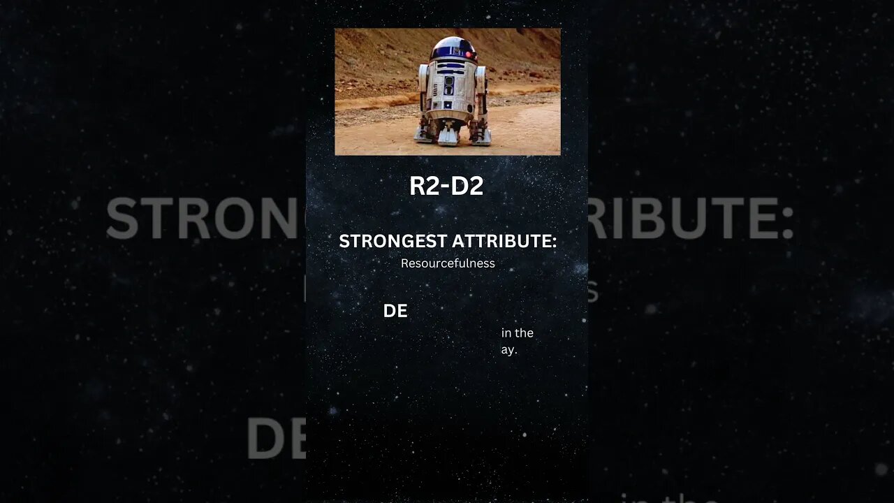 Star Wars Character Spotlight: R2-D2 #shorts