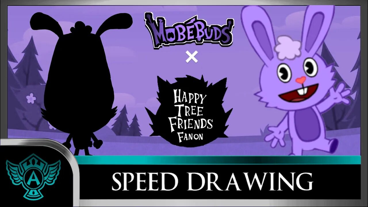 Speed Drawing: Happy Tree Friends Fanon - Aygo | Mobebuds Style