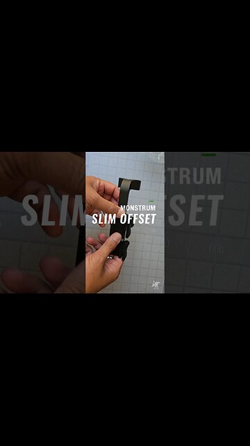Monstrum slim offset QD #pewpew #shooting @Monstrumtactical