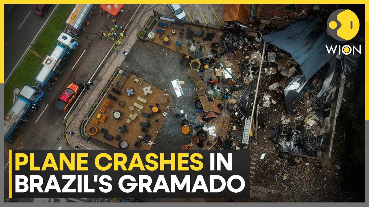 At Least 10 Killed In A Plane Crash in Brazil | World News | WION
