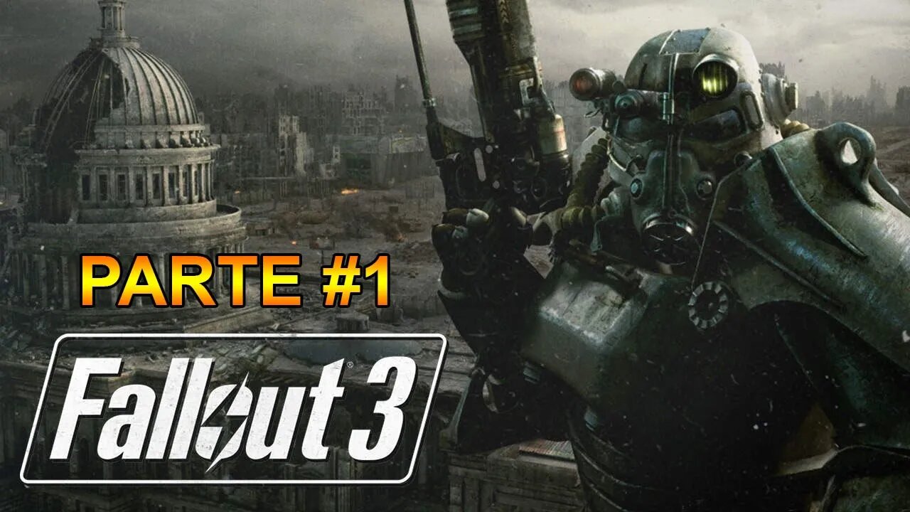Fallout 3 - [Parte 1 - Meus Primeiros Passos] - Dificuldade Muito Difícil - 60Fps - 1440p