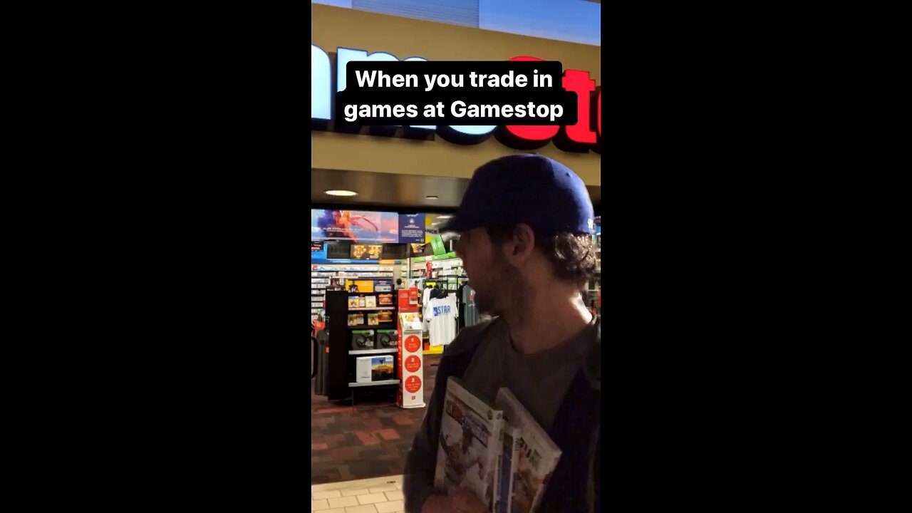 When You Trade in Games At GameStop