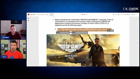 More Top Gun: Maverick Behind The Scenes Info - DOD Production Assistance Agreement Breakdown