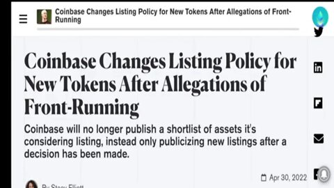Cashing in on the Crypto craze: Coinbase Changes Listing Policy #cryptomash #cryptonews #coinbase
