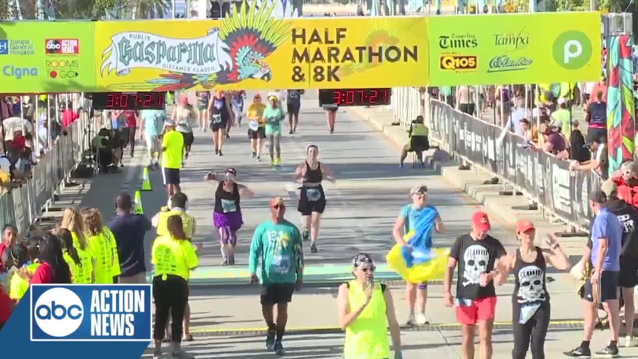 03:05-03:10 Sunday | Publix Gasparilla Distance Classic Finish Line