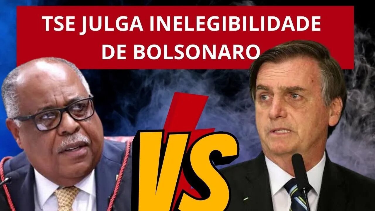 URGENTE! TSE RETOMA JULGAMENTO DA INELEGIBILIDADE DE BOLSONARO