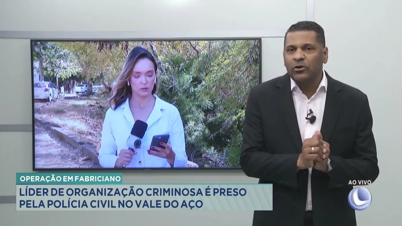 Operação em Fabriciano: líder de organização criminosa é preso pela Polícia Civil no Vale do Aço