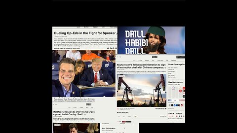 Full BroadCast 1\5\23- Matt Gaetz Vs The World\China Makes Oil Deal With Taliban