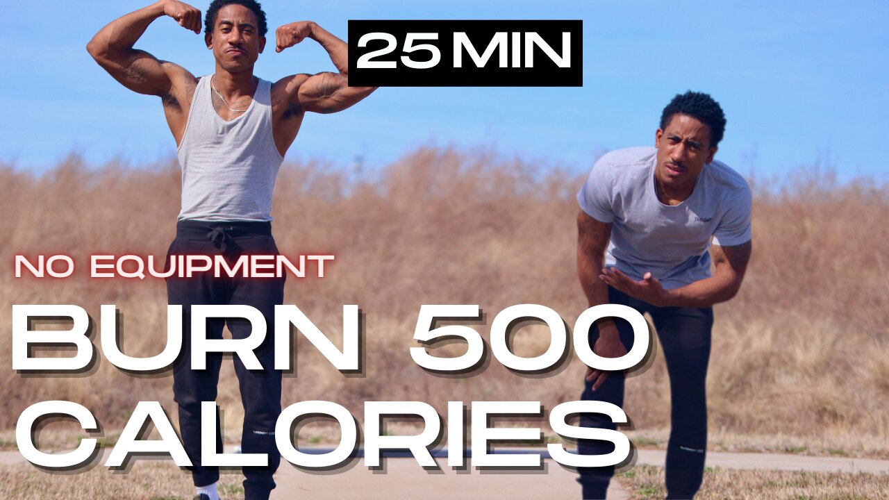 BURN 500 CALORIES With This 25 Minute Full Body Calisthenics Workout High Rep Calisthenics