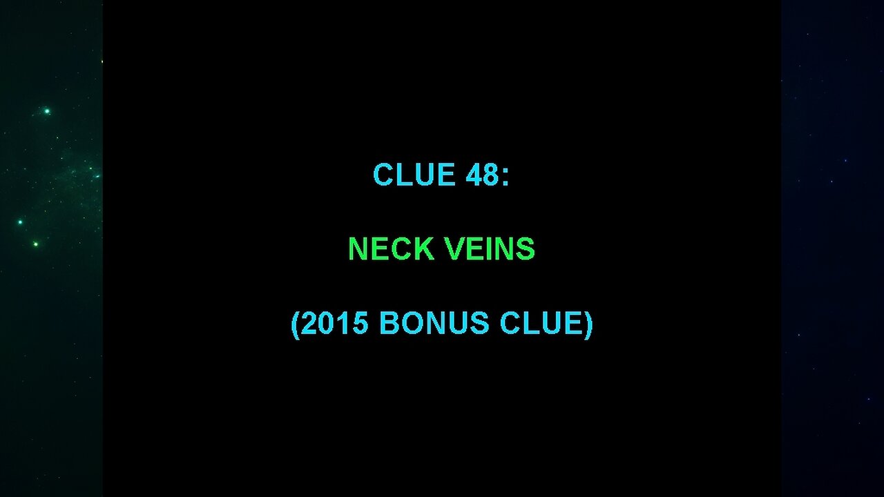 Clue 48 (Andrew Burlington's The "Alien Interview" Video Analysis)