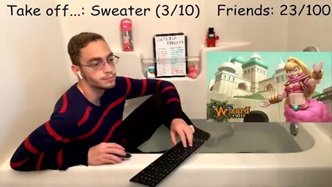 [12/12] FULLY CLOTHED BATHTUB STREAM!! | !bathtub | !commands | !socials