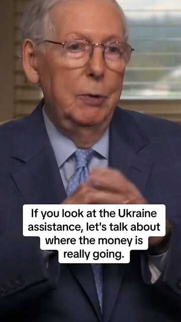 DISGUSTING: Mitch McConnell HAPPY About War in Ukraine