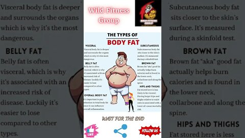 🔥Types of body fat🔥#shorts🔥#wildfitnessgroup🔥11 July 2022🔥
