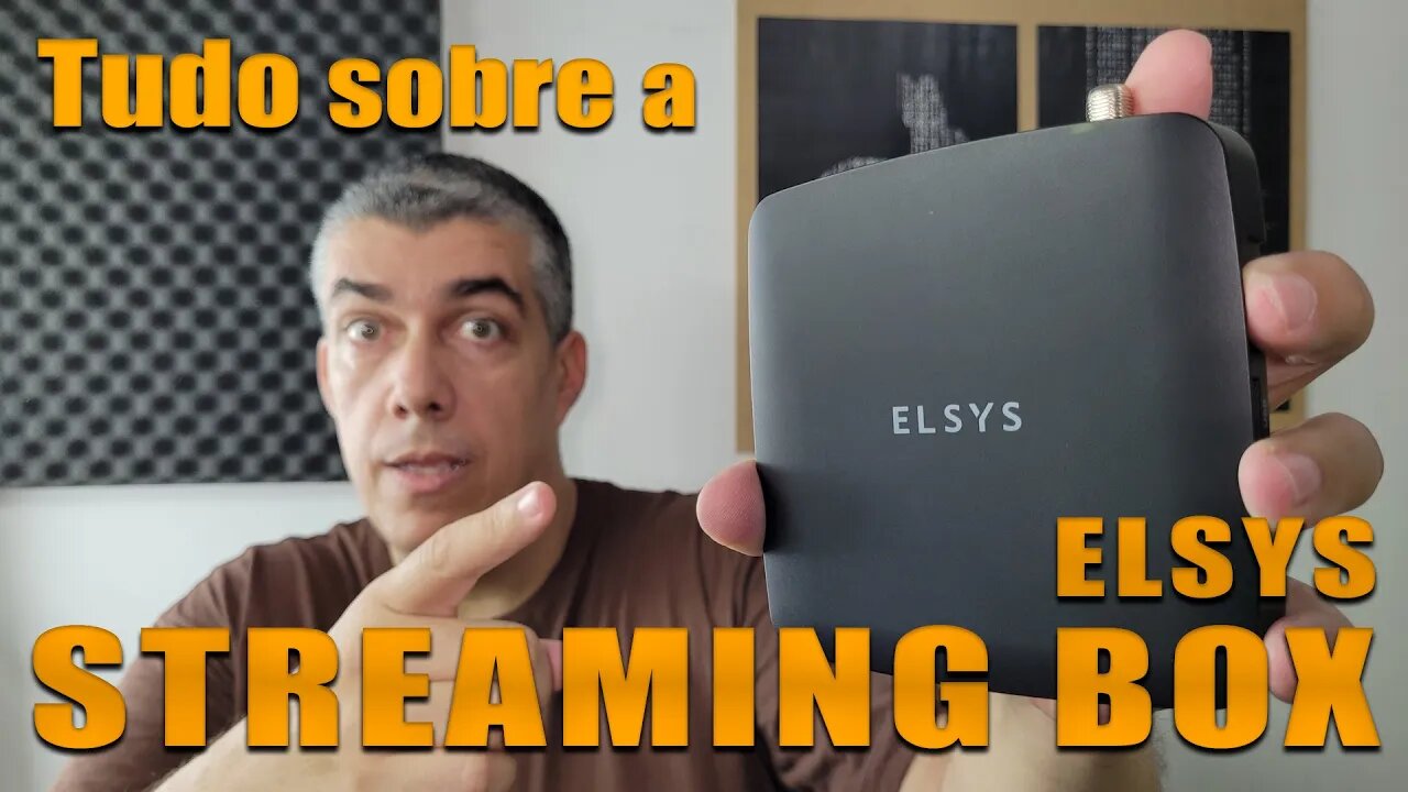 COMO USAR A ELSYS STREAMING BOX! TV BOX 2 EM 1 VALE A PENA!?