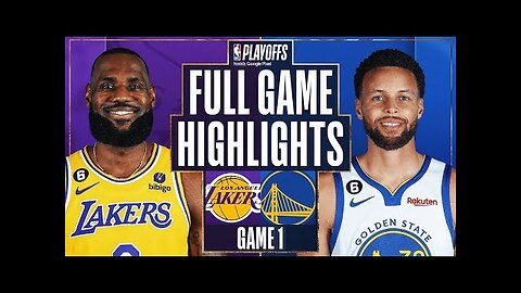 Los Angeles Lakers vs. Golden State Warriors Full Game 1 Highlights _ May 2 _ 2023 NBA Playoffs