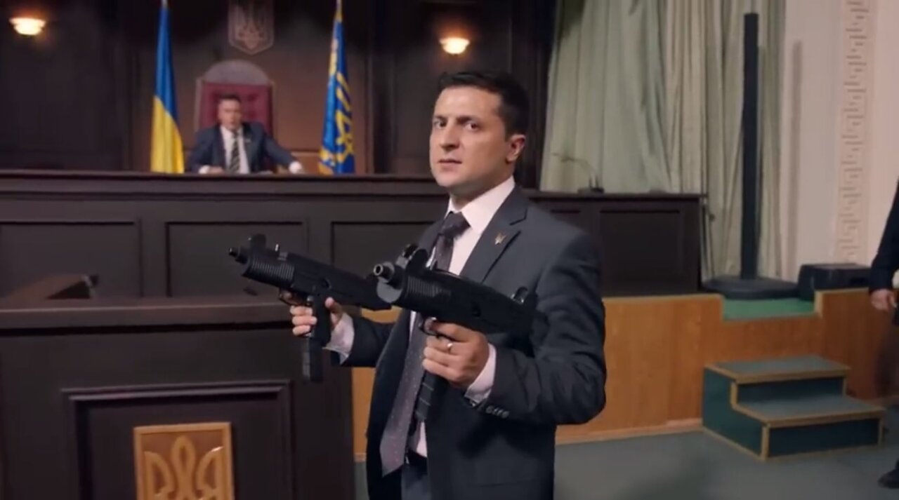 President Putin excepts the Unconditional Surrender of Dictator Zionist Comedian Zelenskyy.