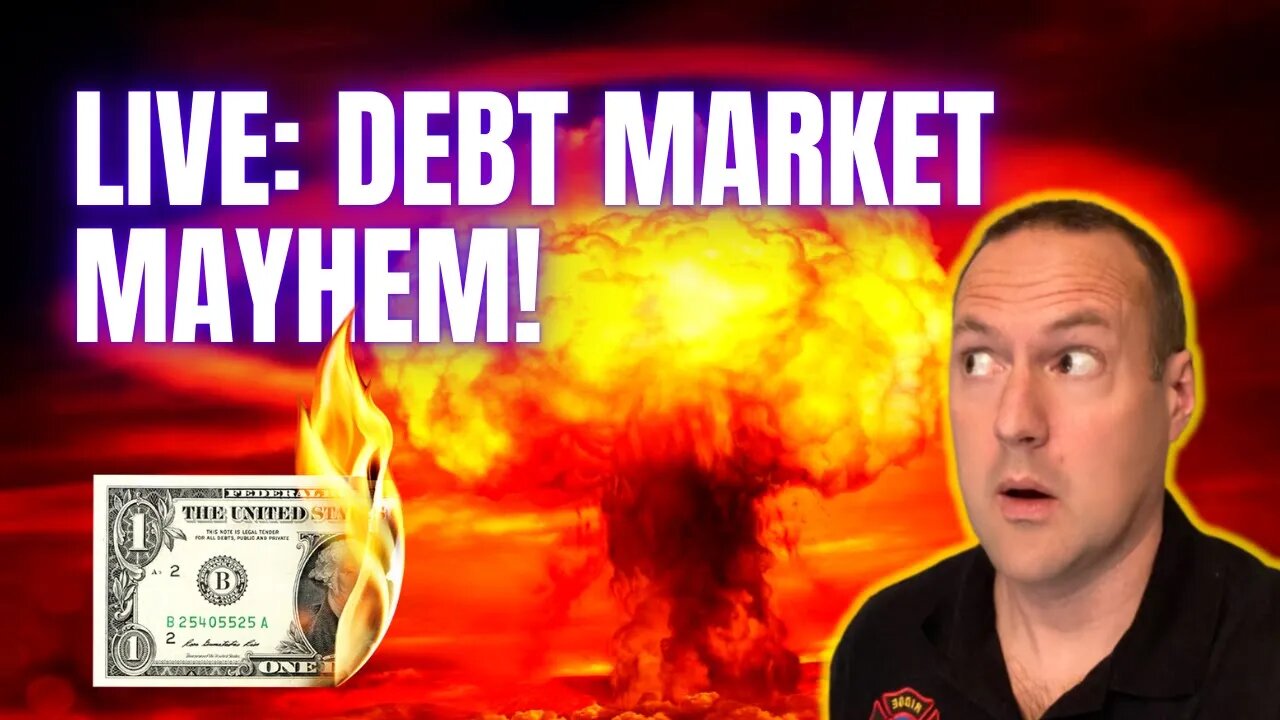 Live: Inflation Causes Panic in Debt Markets, Crypto Implodes!