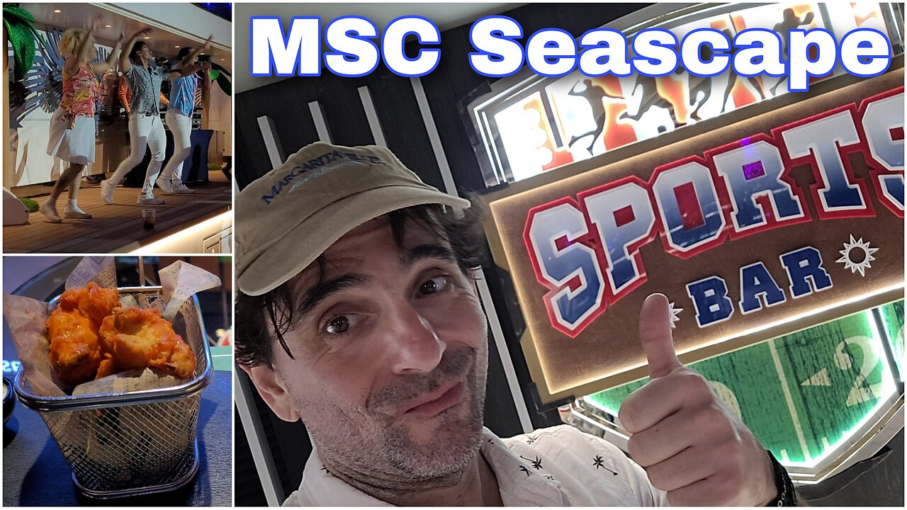 Wings, Burger, Karaoke, Party & Prison | MSC Seascape