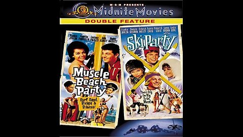 MUSCLE BEACH PARTY 1964 & SKI PARTY 1965 Frankie & Annette DOUBLE FEATURE