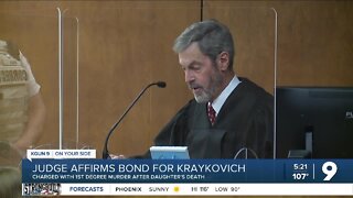 Judge affirms bond for Kraykovich