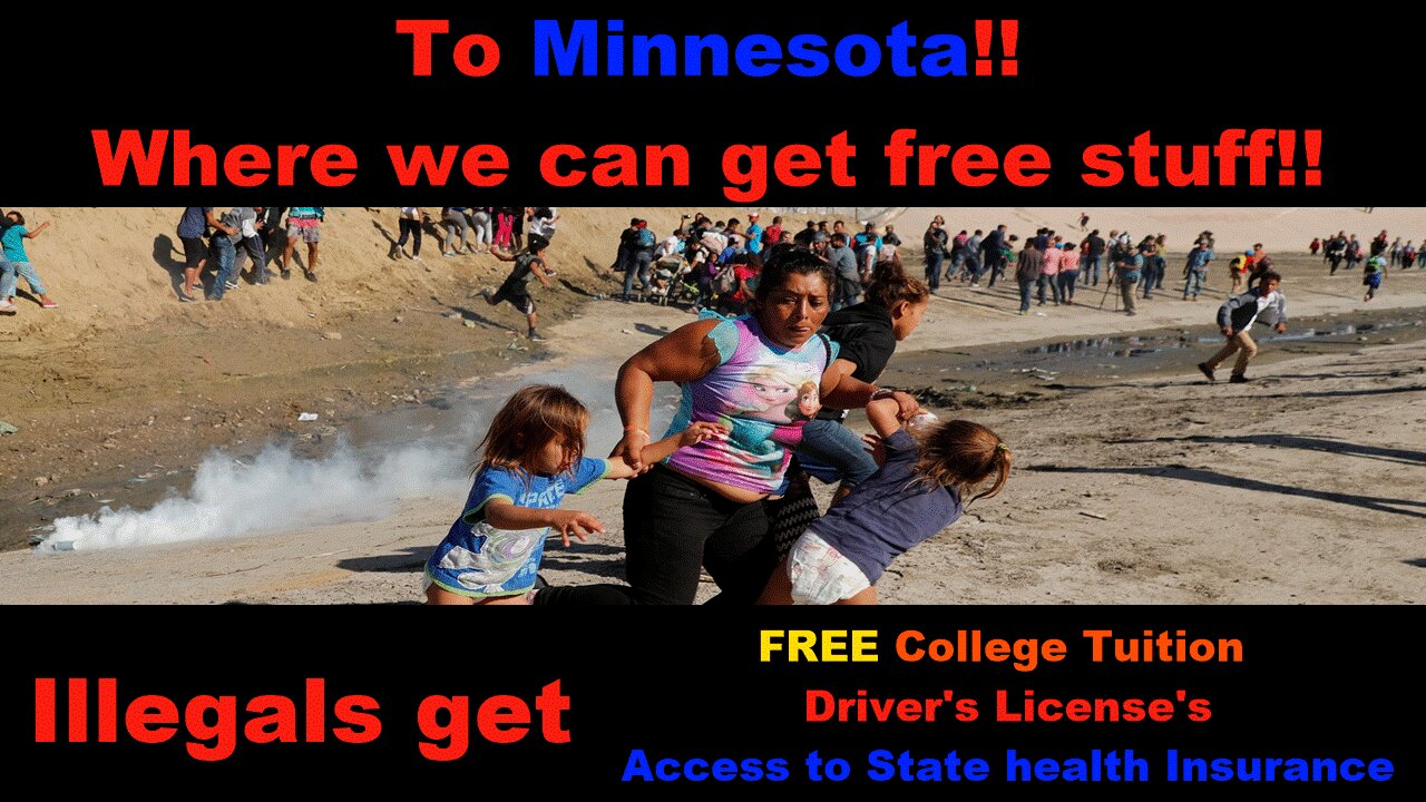 Illegal Migrants get FREE stuff in Minnesota, Democrats love criminals