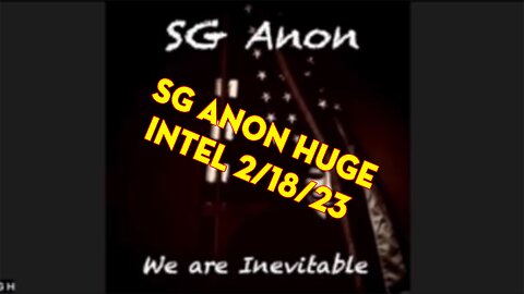 SG Anon HUGE Intel 2/18/23 - Is Starting To FEEL The Pressure