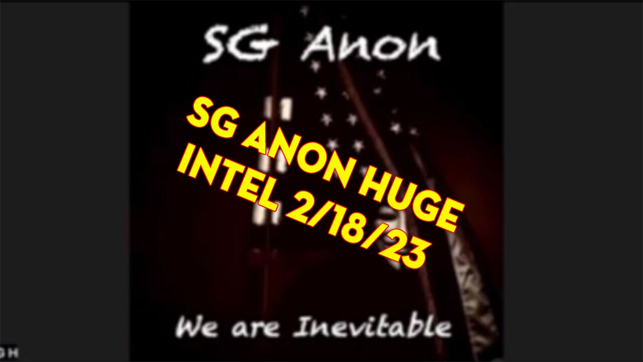SG Anon HUGE Intel 2/18/23 - Is Starting To FEEL The Pressure