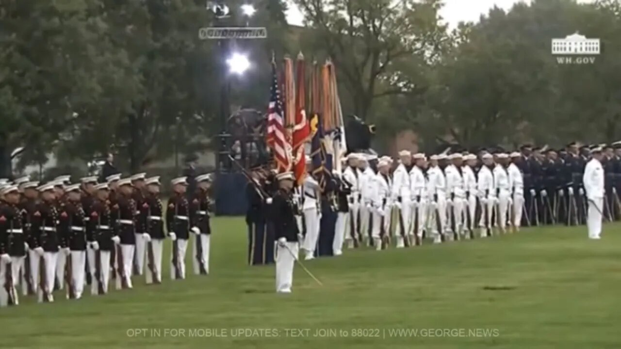 Welcome Ceremony in Honor of the Twentieth Chairman of the Joint Chiefs of Staff