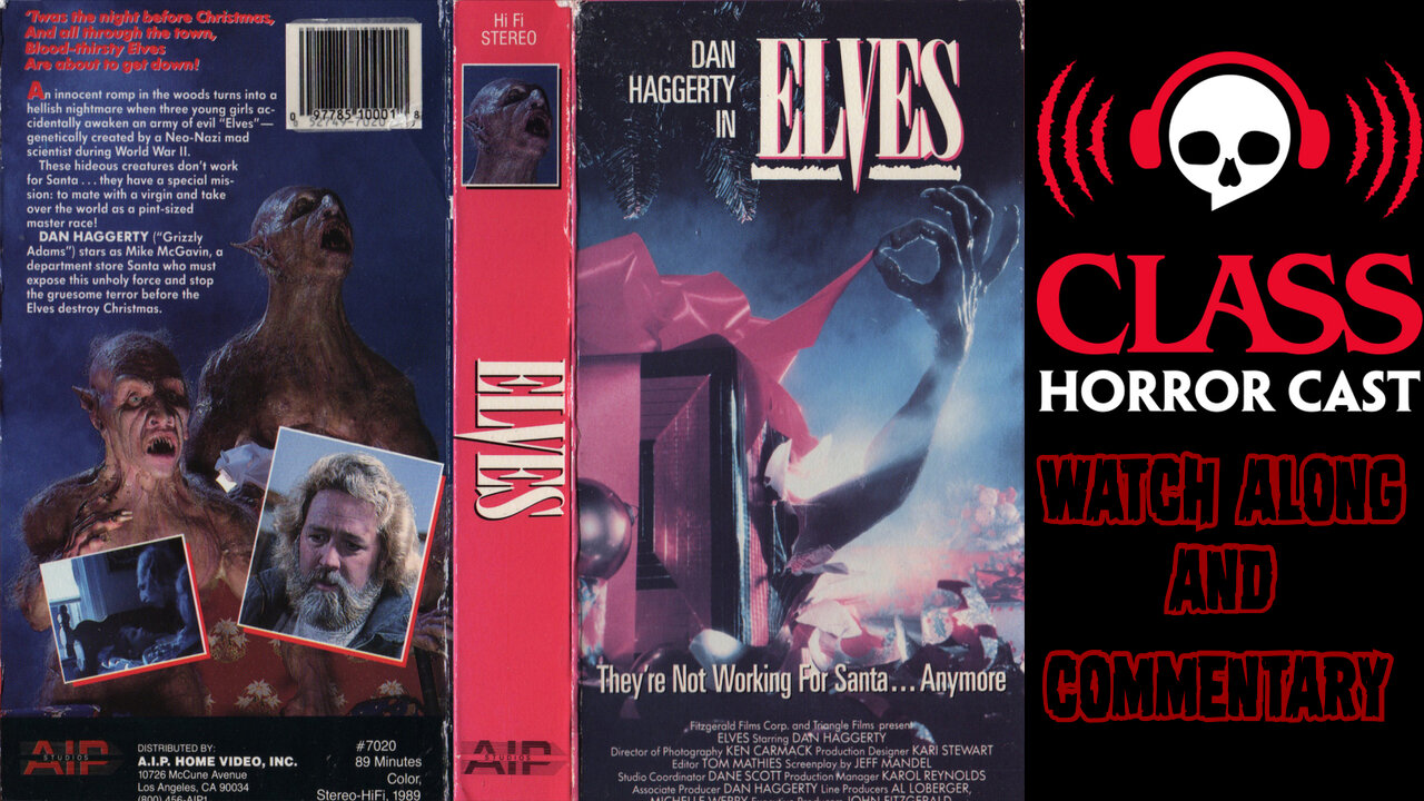 Class Horror Cast Christmas | ELVES 1989 Watch Along & Commentary!