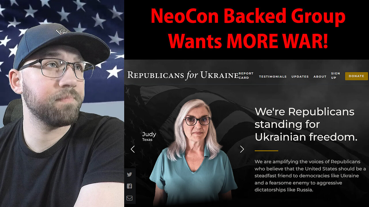 NeoCon Group 'Republicans For Ukraine' Want More War Funding!