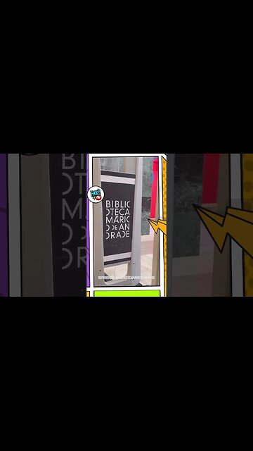 VIAGEM SEM SAIR DA CIDADE! Conheça a Biblioteca Mário de Andrade - Rolê da Pan #shorts