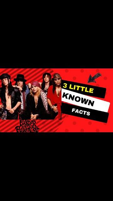 3 Little Known Facts Faster Pussycat