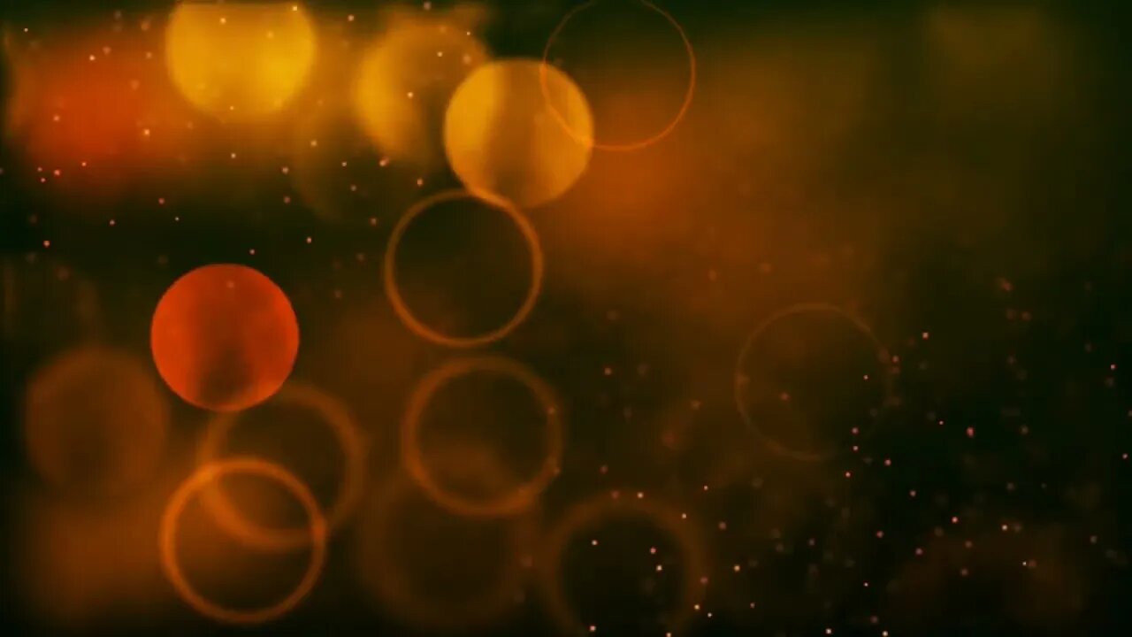 Orange Bokeh, Particles, No Copyright, Copyright Free Video, Motion Graphics, Background Video,New 1