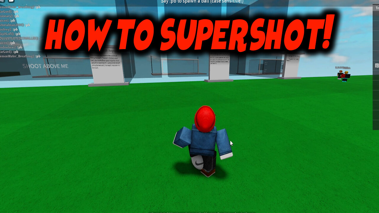 How to Do Powershots on Super Blox Soccer