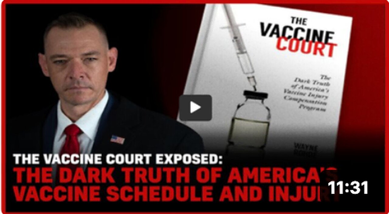 The Vaccine Court Exposed The Dark Truth of America's Vaccine Schedule