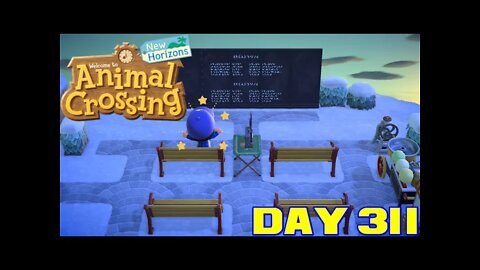 Animal Crossing: New Horizons Day 311 - Nintendo Switch Gameplay 😎Benjamillion