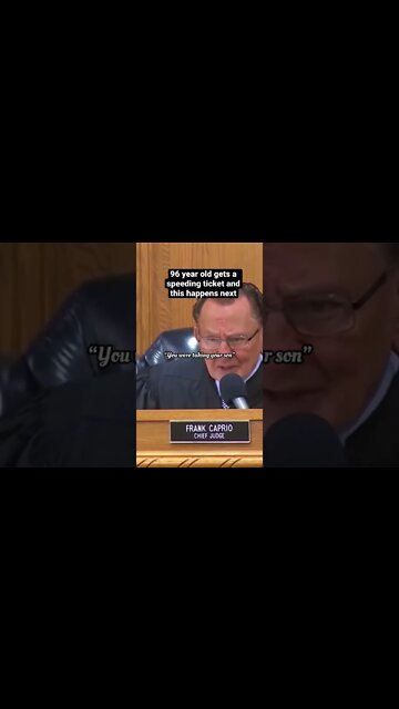 Police gave 96 year old gets a speeding ticket and this happens next…#short