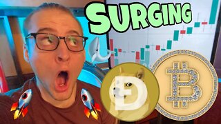 Bitcoin SURGE Dogecoin RUN ⚠️ LOOMING ⚠️