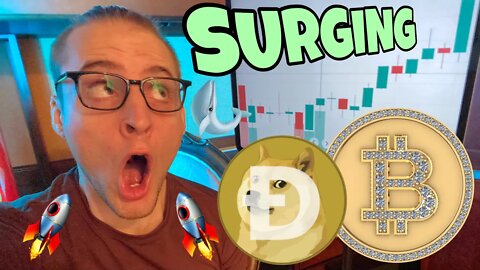 Bitcoin SURGE Dogecoin RUN ⚠️ LOOMING ⚠️