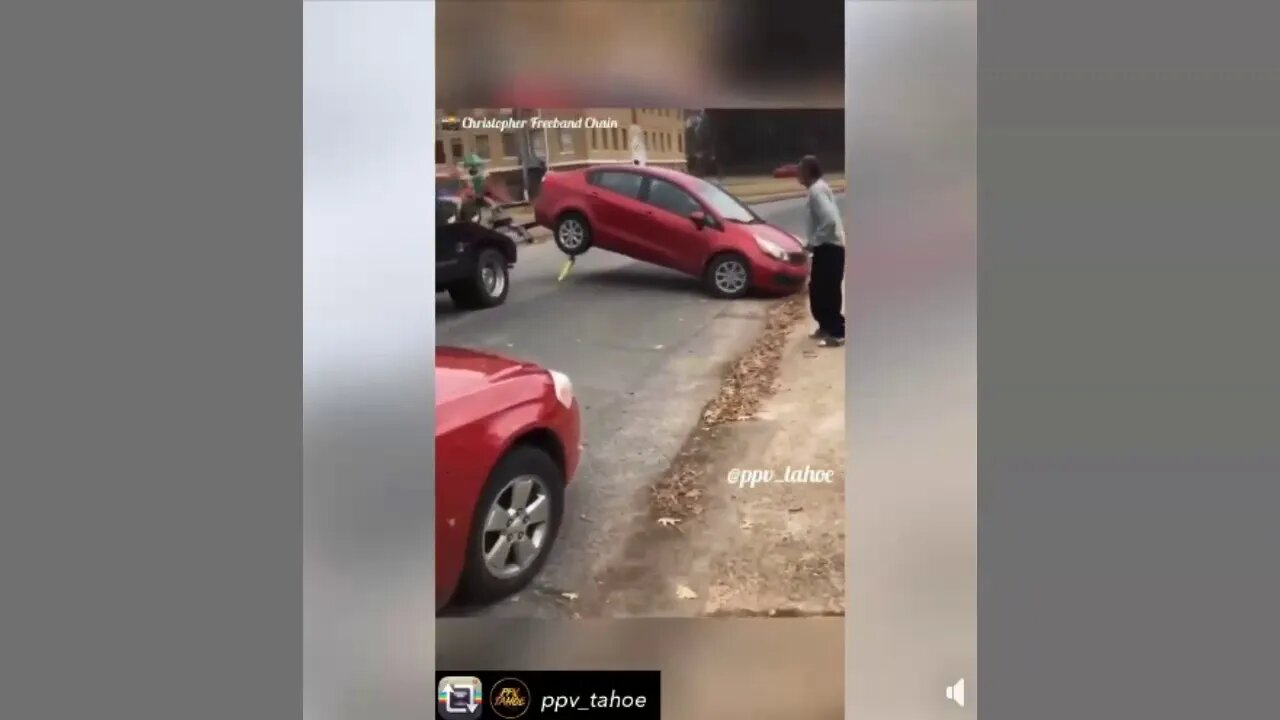 Towing Cars With People Inside - Not Legal & Not Sure This Is What Happened