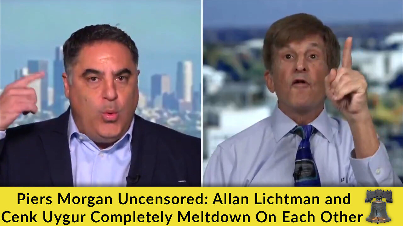 Piers Morgan Uncensored: Allan Lichtman and Cenk Uygur Completely Meltdown On Each Other